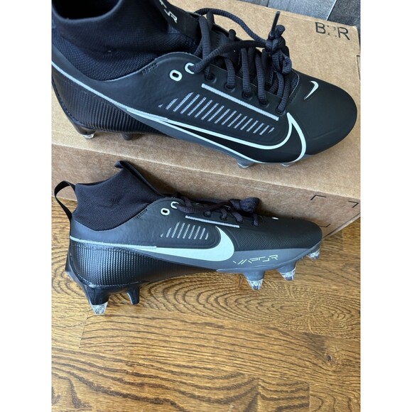 Nike Vapor Edge Pro 360 2 Football Cleats Black White FJ7023-001 Men\'s Size 10 main image 5